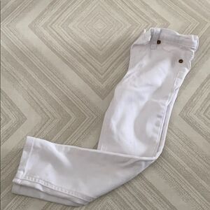 Pinc Premium Little Girls White Soft Jeans